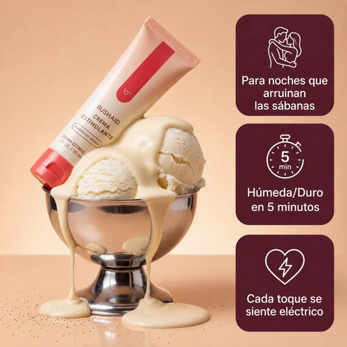 Crema Potenciadora BushAid™ Glaseado de Vainilla