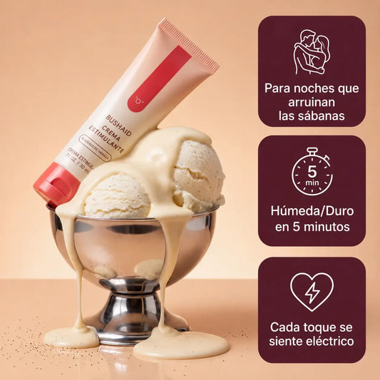 Crema Potenciadora BushAid™ Glaseado de Vainilla