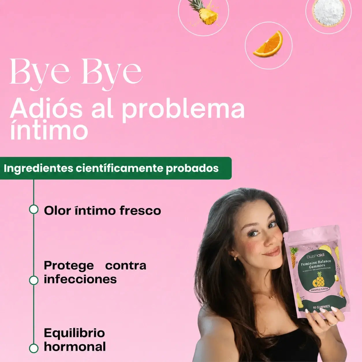 BushAid Gummies: Say goodbye to bad odor and discomfort