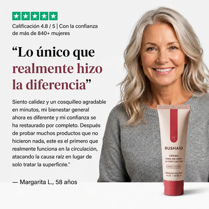 Crema Potenciadora BushAid™ Glaseado de Vainilla