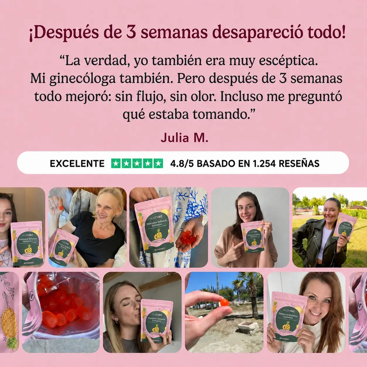 BushAid Gummies | Olvídate del mal olor y la incomodidad