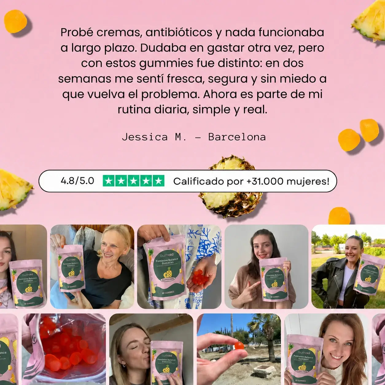BushAid Gummies: Say goodbye to bad odor and discomfort