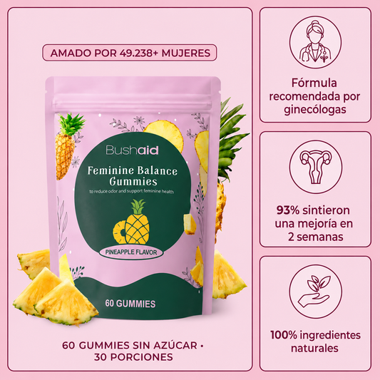 BushAid Gummies | Olvídate del mal olor y la incomodidad